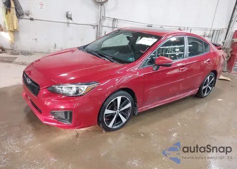 2018 Subaru Impreza 2.0I Sport z USA, uszkodzony, nr VIN 4S3GKAL69J3620408